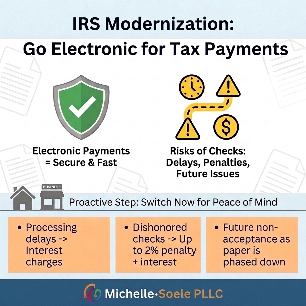 IRS Modernization Alert: Electronic Payments